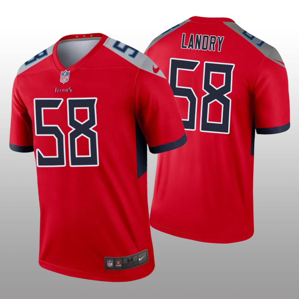 Tennessee Titans Harold Landry Red Jersey Inverted Legend - Men's