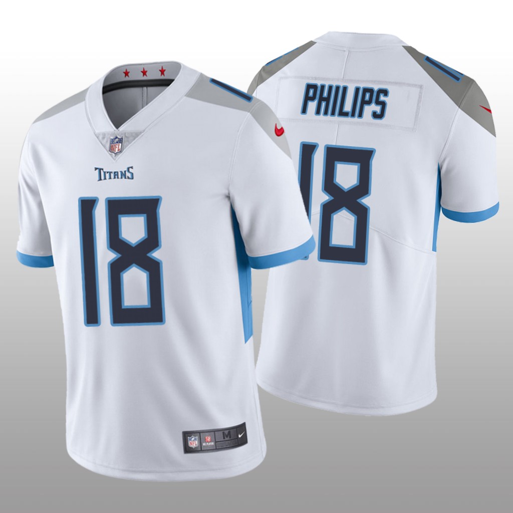 Tennessee Titans White Vapor Limited Kyle Philips Jersey