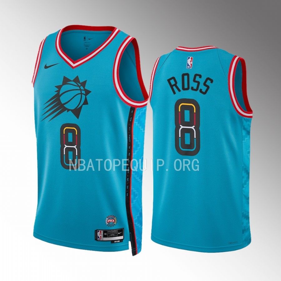 Terrence Ross Phoenix Suns Turquoise #8 City Edition Jersey Swingman
