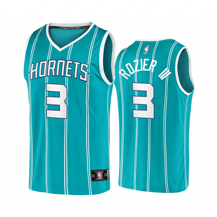 Terry Rozier III Charlotte Hornets Teal Icon  Jersey