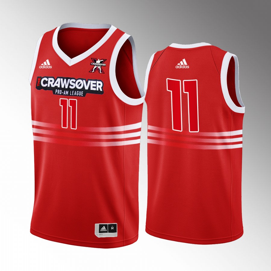 The CrawsOver Pro-Am Trae Young Atlanta Hawks Red #11 Jersey Seattle 