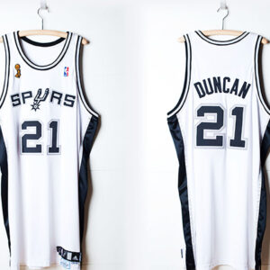 Tim Duncan San Antonio Spurs #21 2006-2007 jersey