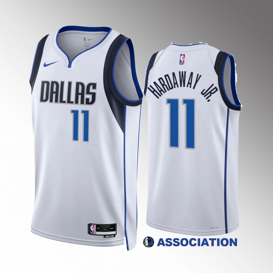Tim Hardaway Jr. Dallas Mavericks White #11 Association Edition Jersey Swingman