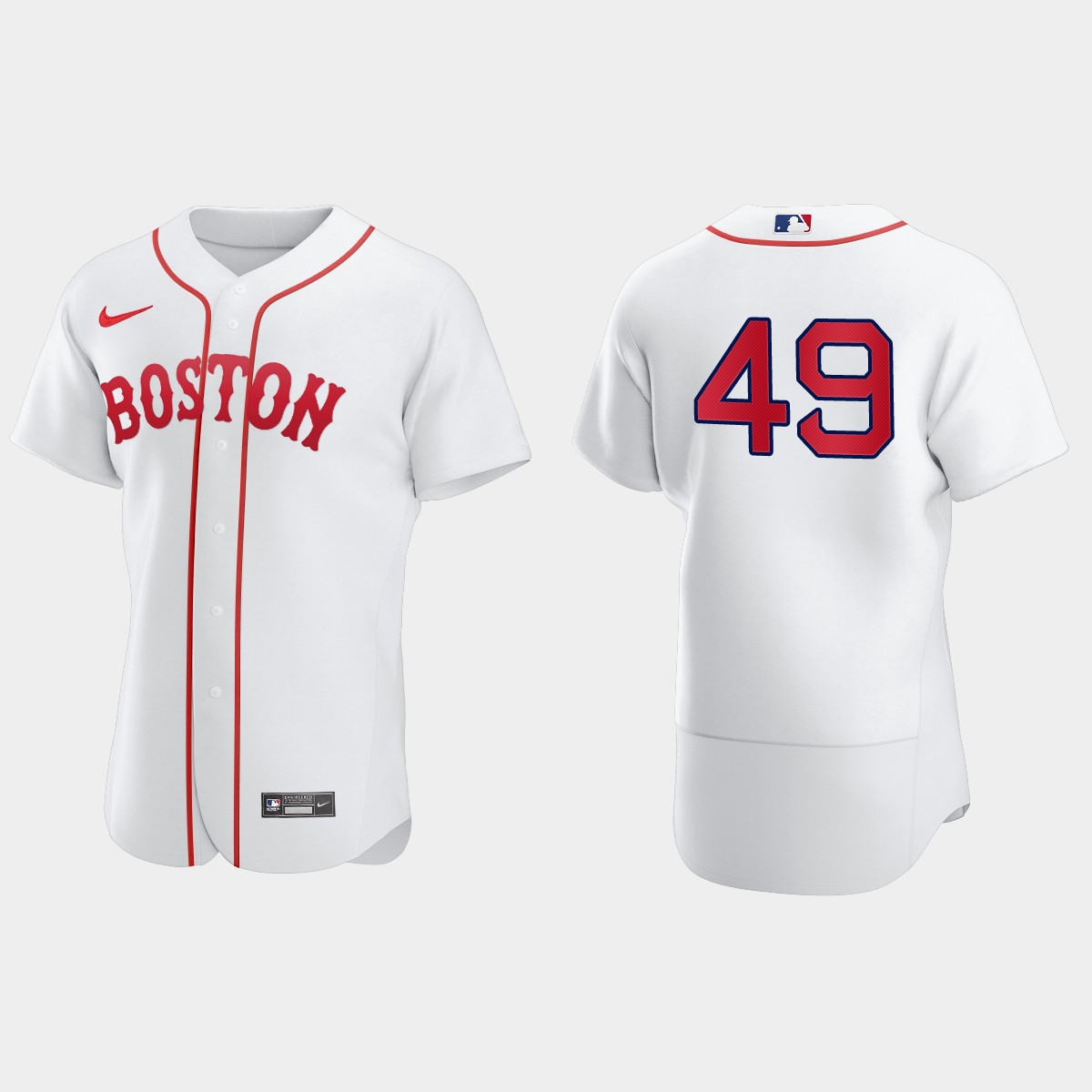 Tim Wakefield Boston Red Sox  Patriots' Day Jersey - White