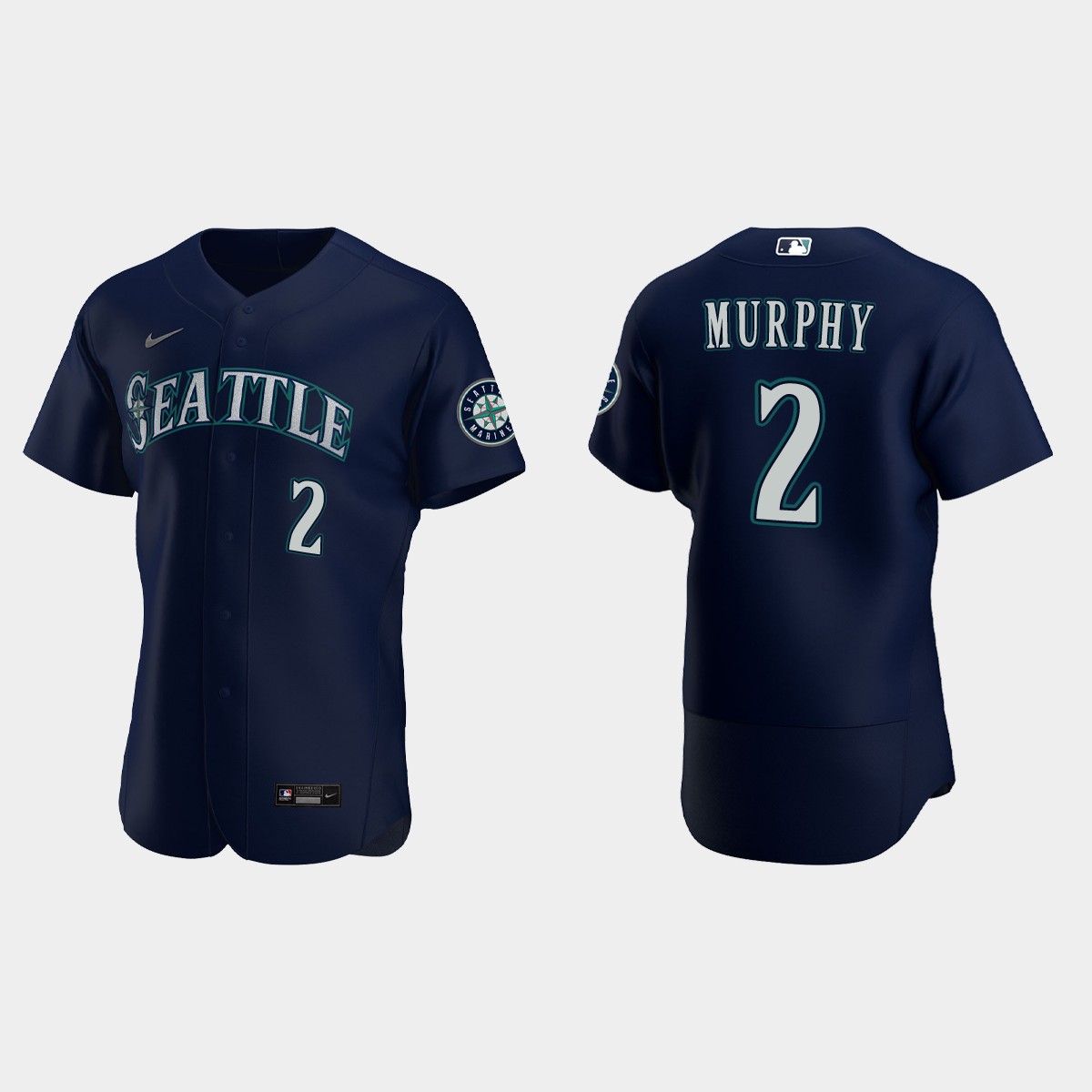 Tom Murphy Seattle Mariners Jersey - Navy