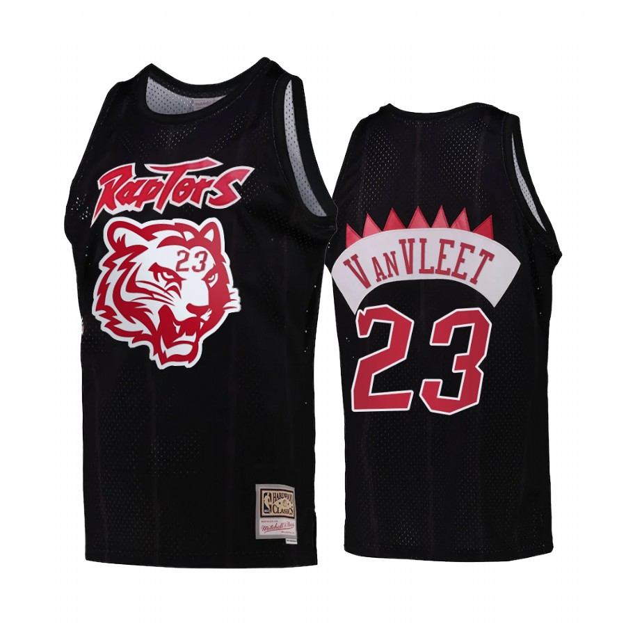 Toronto Raptors Lunar New Year of Tiger Fred VanVleet Jersey Black Classic