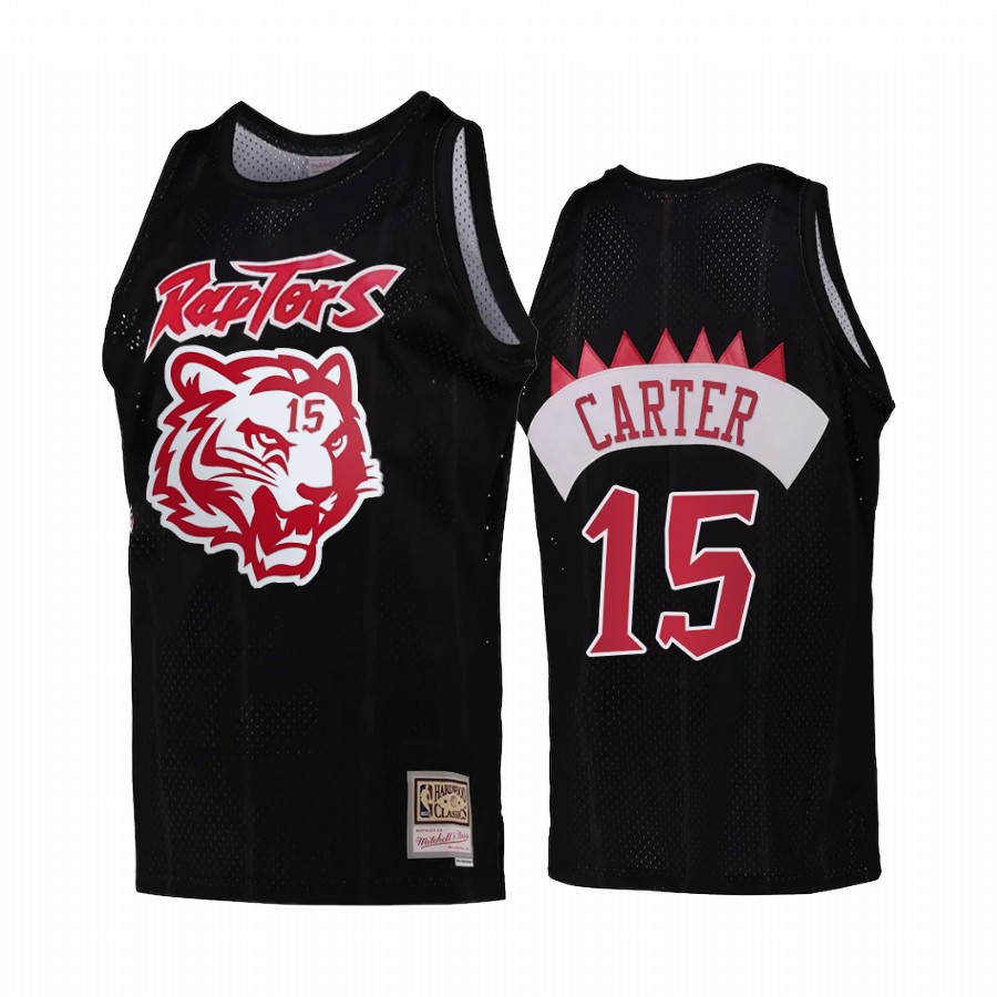 Toronto Raptors Lunar New Year of Tiger Vince Carter Jersey Black Classic