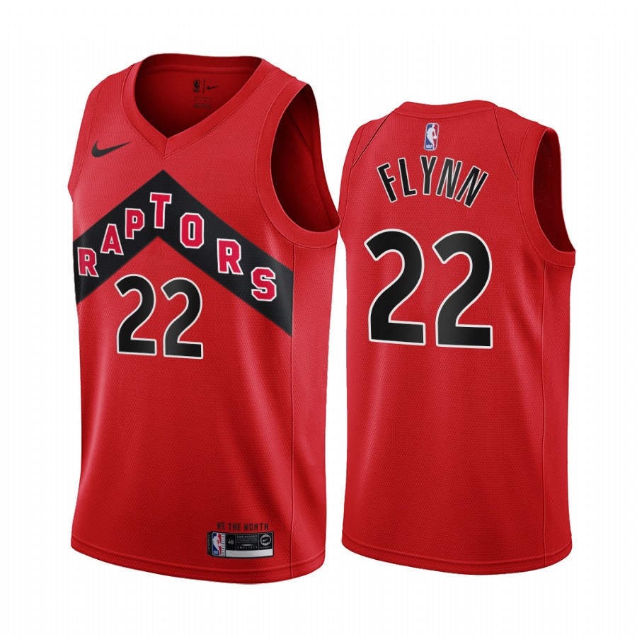 Toronto Raptors Malachi Flynn  Red Icon Edition Jersey