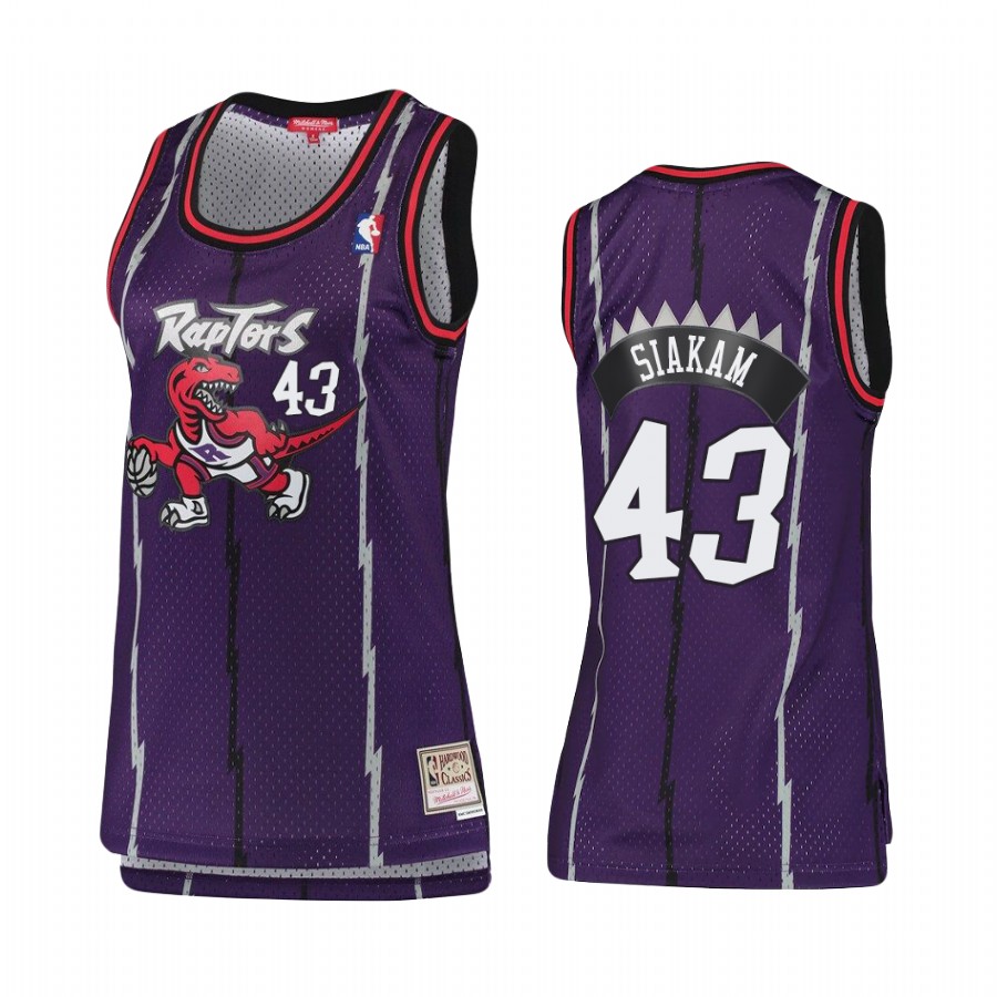Toronto Raptors Pascal Siakam #43 Hardwood Classics Jersey Women's
