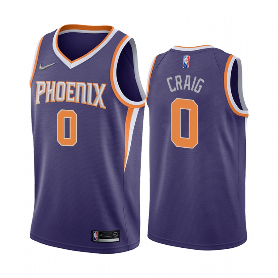 Torrey Craig Phoenix Suns Purple #0 Icon Edition Jersey Diamond Badge