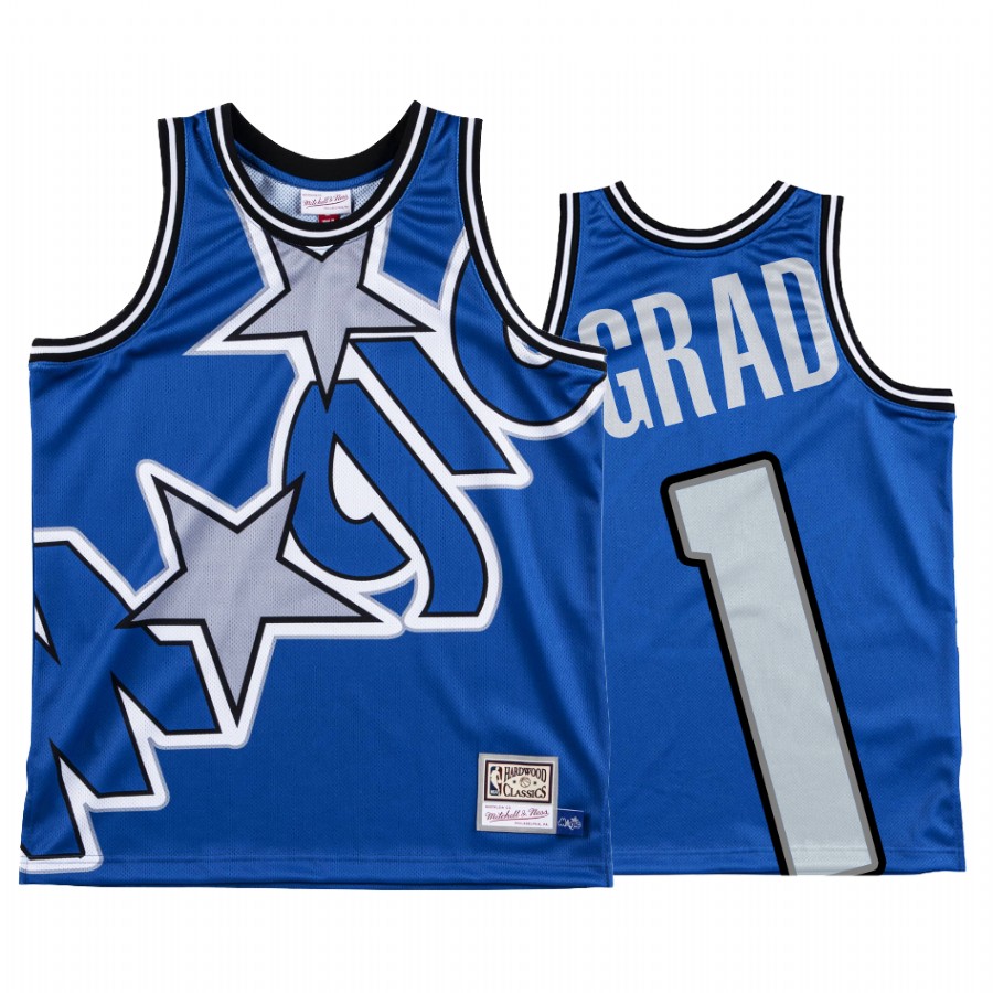 Tracy McGrady Orlando Magic HWC Royal Big Face #1 Jersey