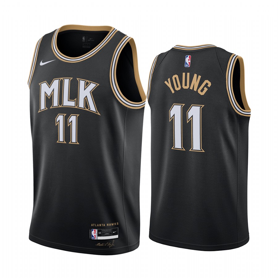 Trae Young Atlanta Hawks  Young MLK City Jersey honor Dr. King
