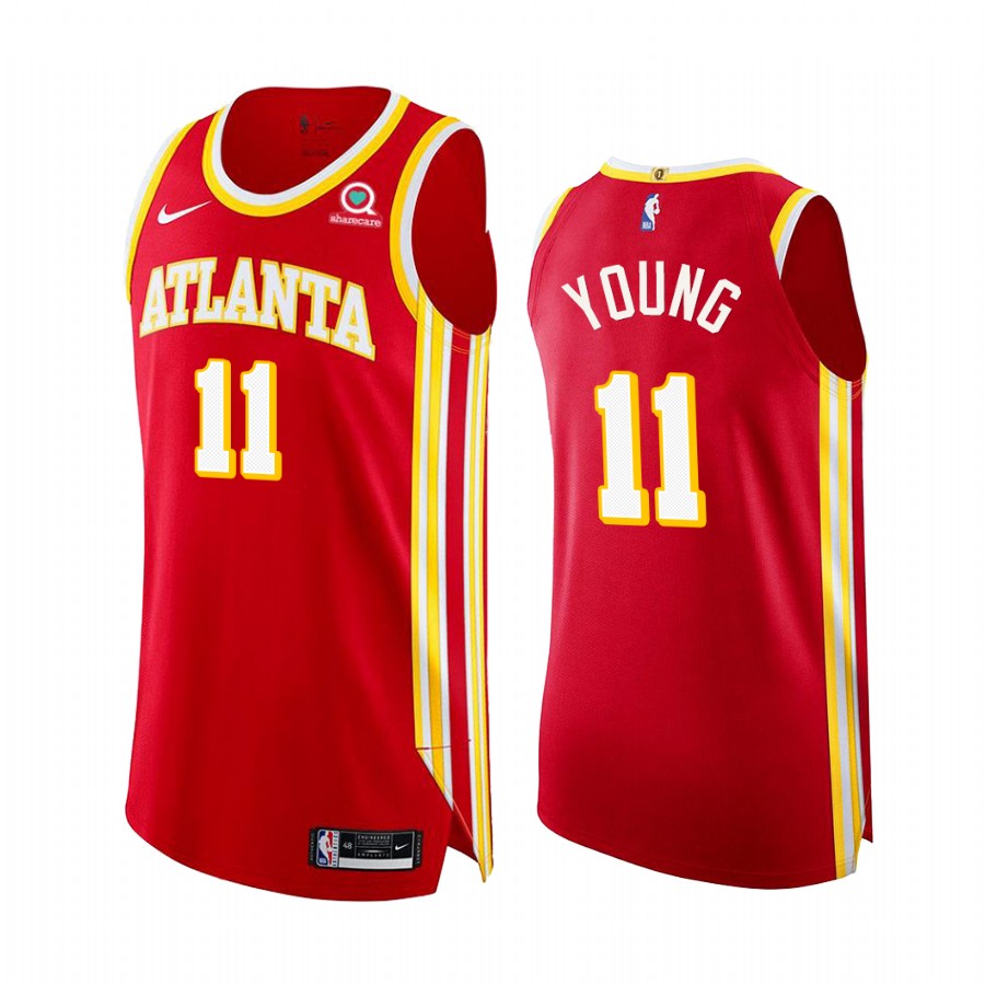 Trae Young Atlanta Hawks Red Icon  Jersey