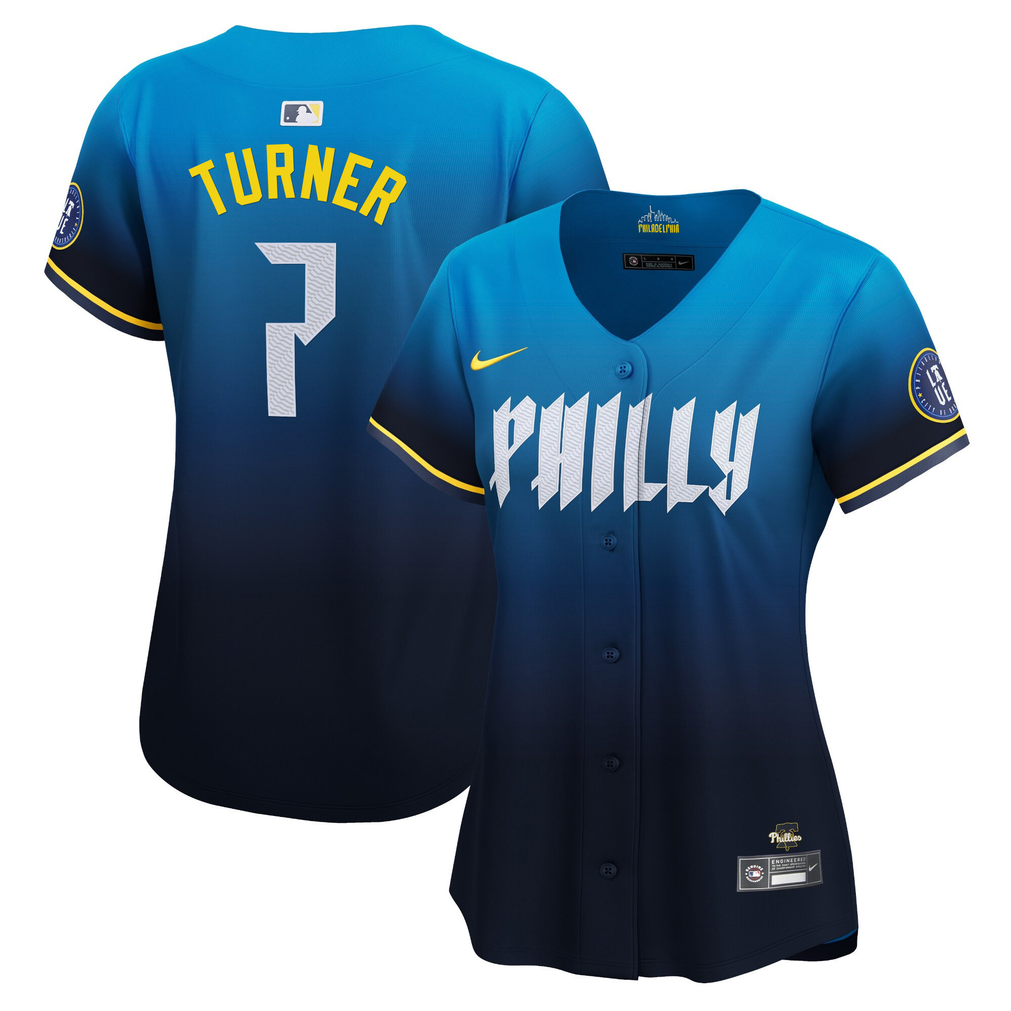 Trea Turner Women's Philadelphia Phillies City Connect Vapor Premier Limited Jersey