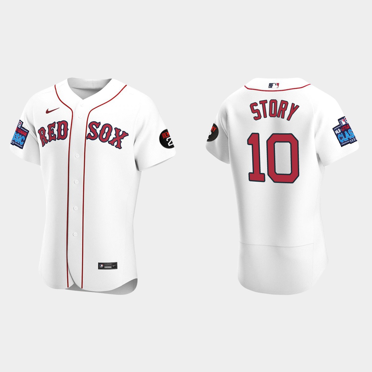 Trevor Story Boston Red Sox Little League Classic Jersey - White