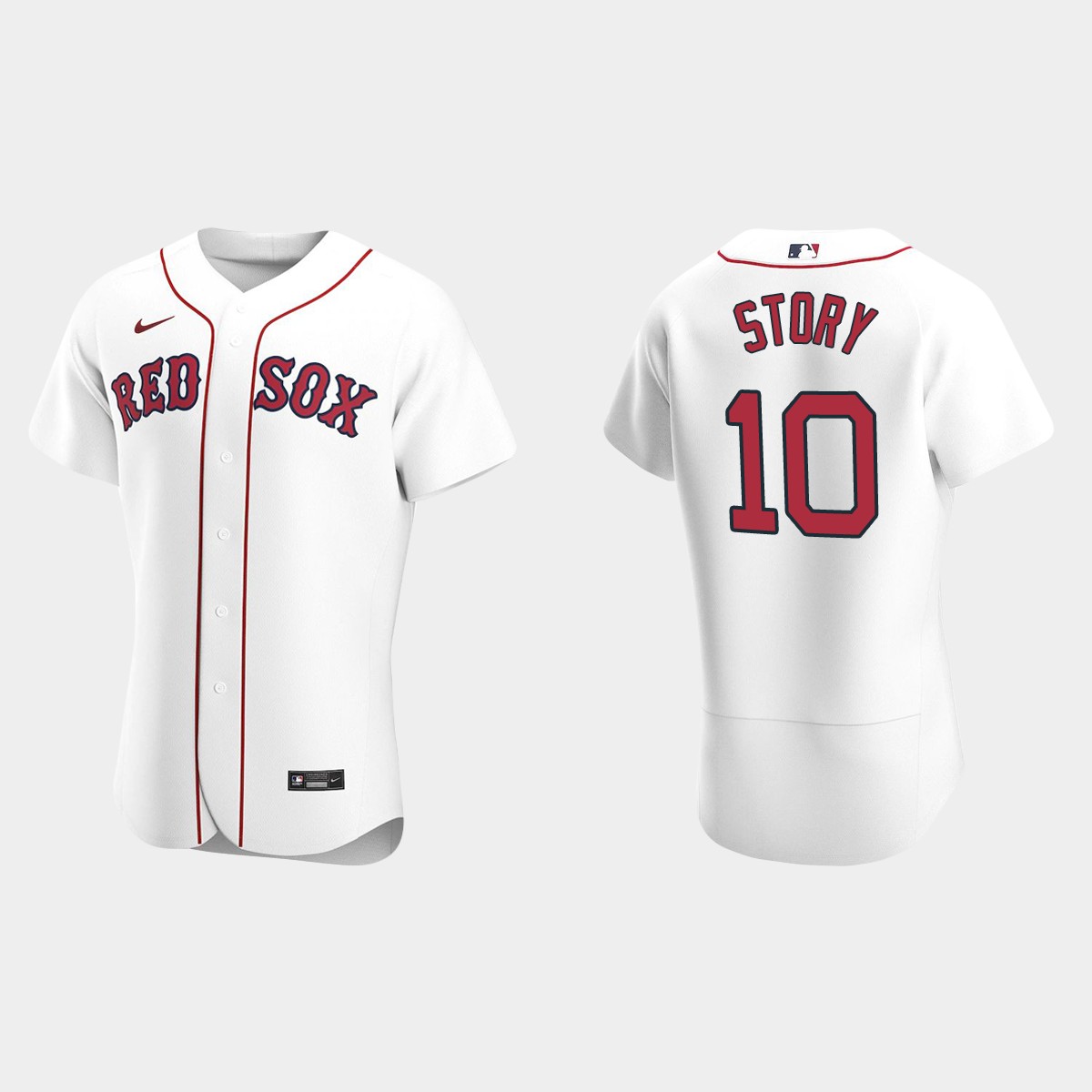 Trevor Story Boston Red Sox Home Jersey - White
