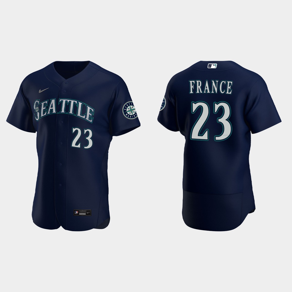 Ty France Seattle Mariners Jersey - Navy