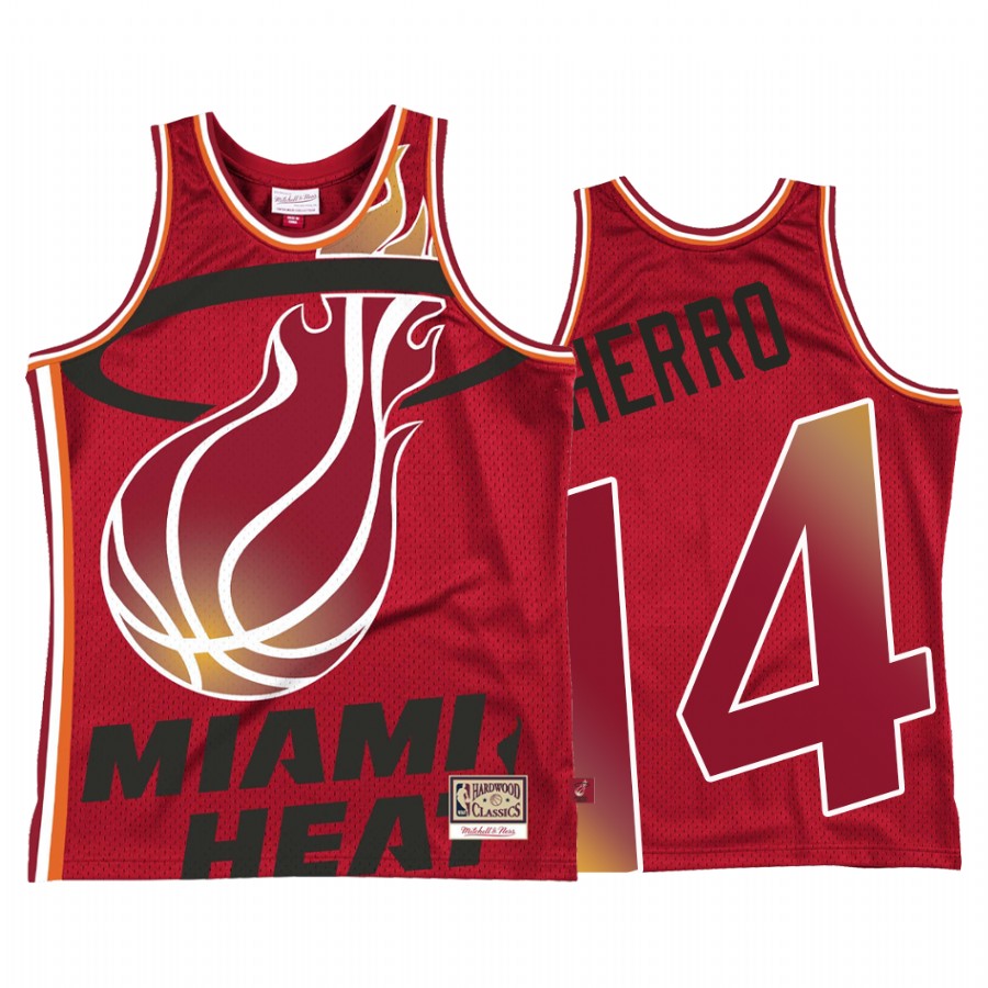 Tyler Herro #14 Miami Heat Blown Out Jersey Red