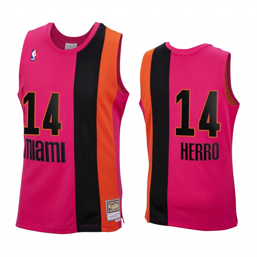 Tyler Herro Miami Heat Pink Jersey Reload Classic