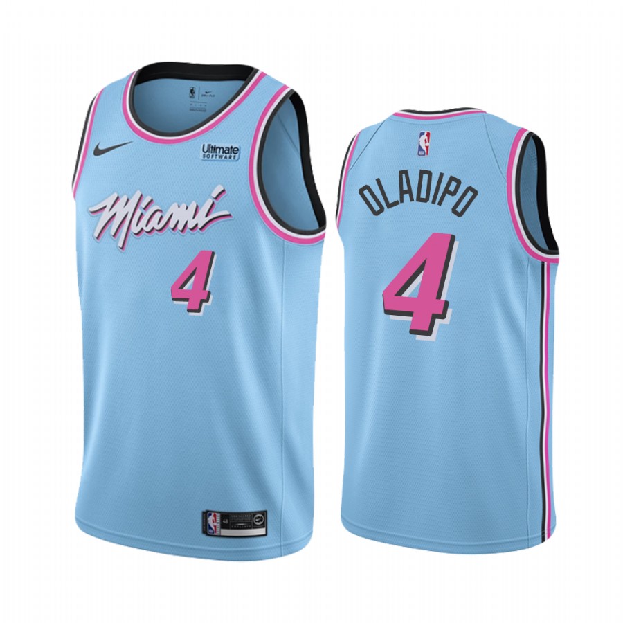 Victor Oladipo Miami Heat Blue Vice Night  Trade Jersey