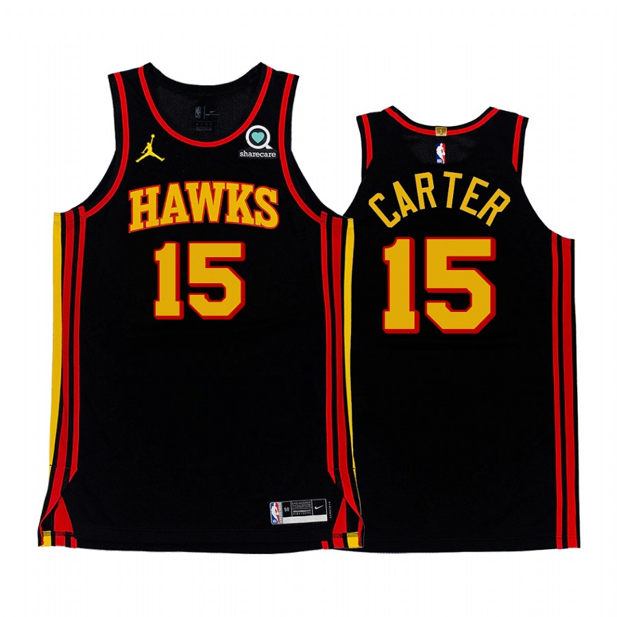 Vince Carter Atlanta Hawks Black Statement  Jersey