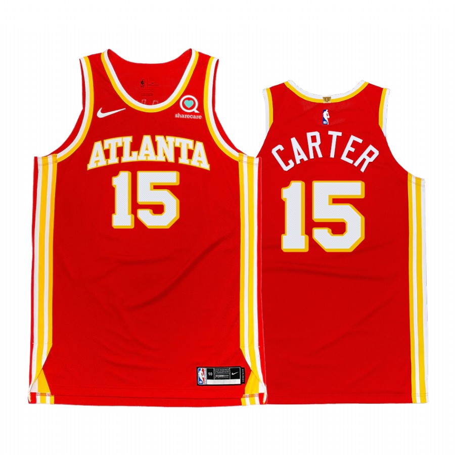 Vince Carter Atlanta Hawks Red Icon  Jersey