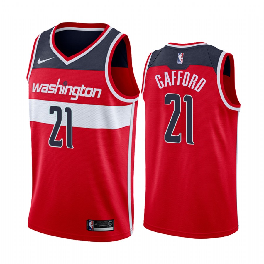 Washington Wizards Daniel Gafford #21 Red Icon Edition Jersey Swingman