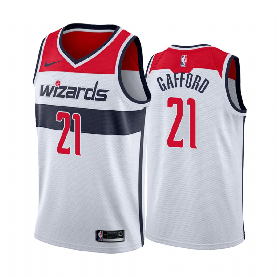 Washington Wizards Daniel Gafford #21 White Association Edition Jersey Swingman