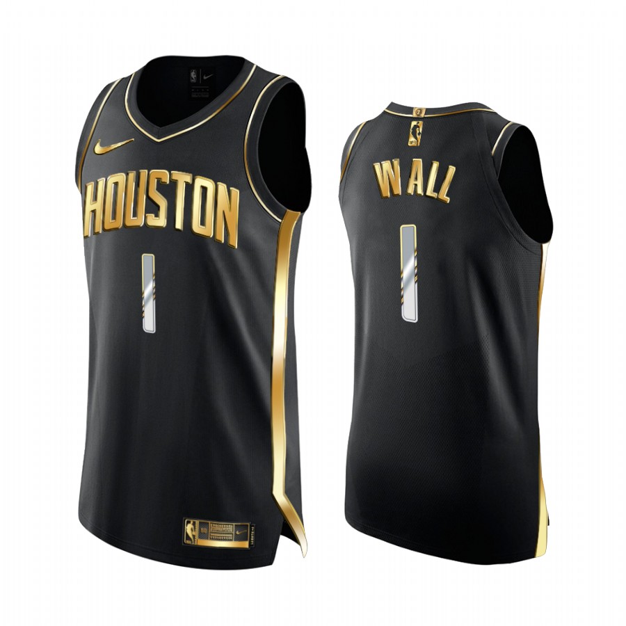 Washington Wizards John Wall Black Golden Edition Limited Jersey 