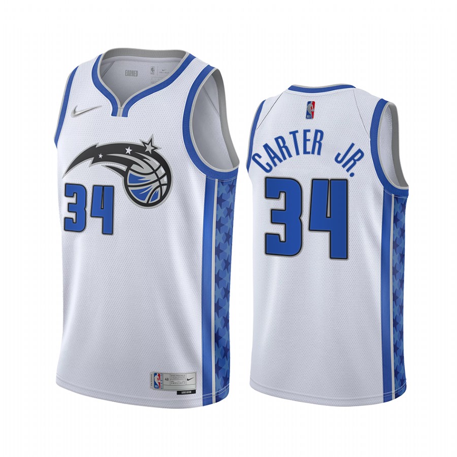 Wendell Carter Jr. Orlando Magic White Earned Edition Trade Jersey