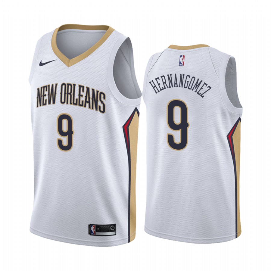 Willy Hernangomez New Orleans Pelicans  White Association Jersey