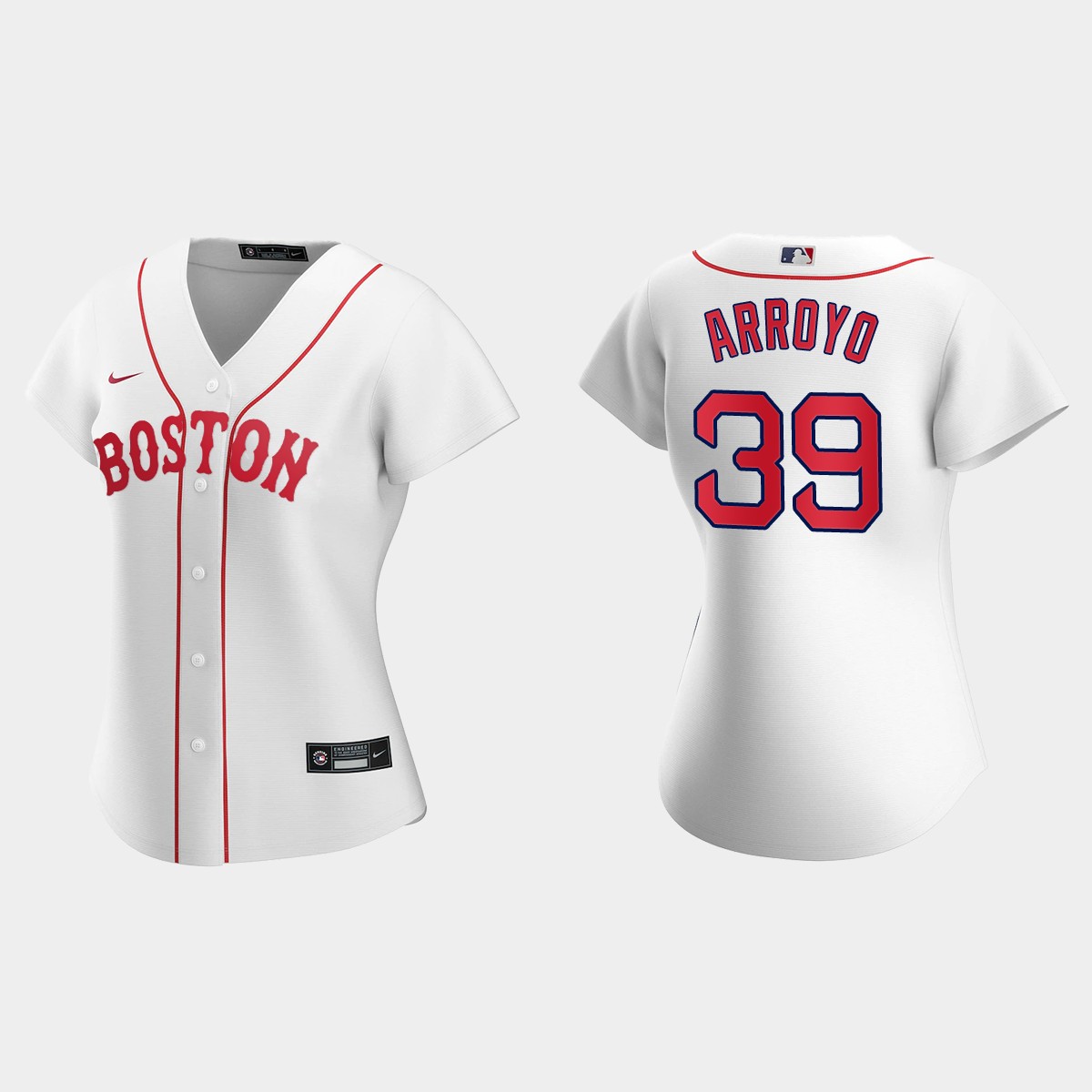 Women Boston Red Sox Christian Arroyo White Patriots' Day Jersey
