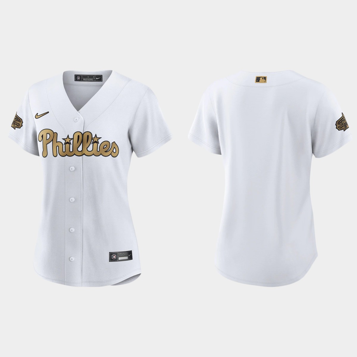 Women Philadelphia Phillies White All-Star Game Jersey