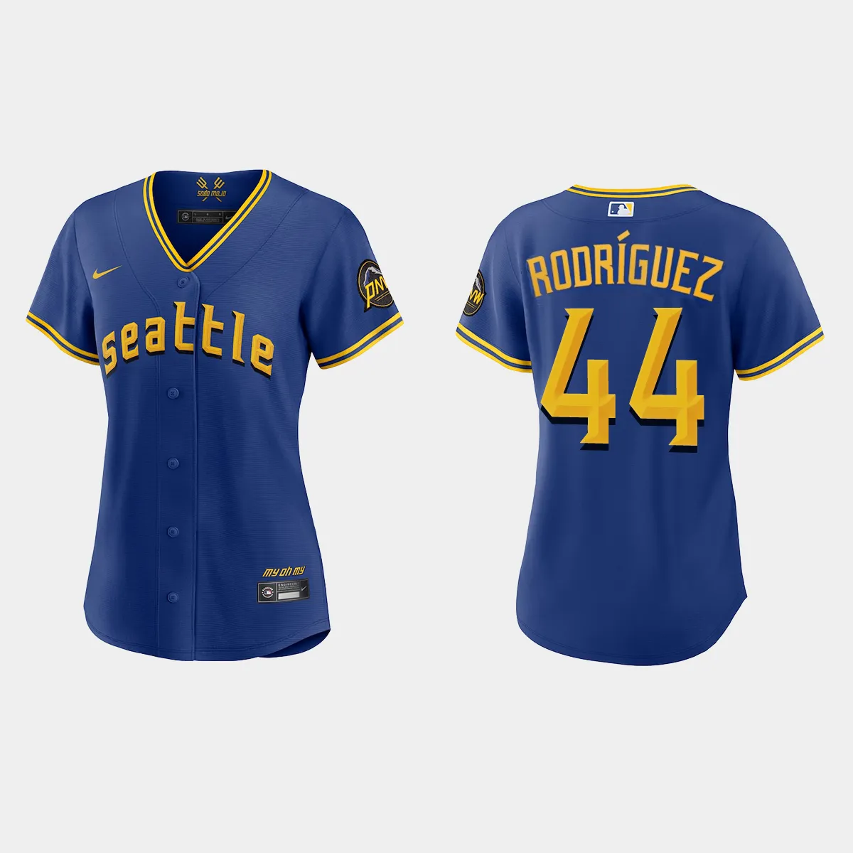 Women Seattle Mariners Julio Rodriguez Royal City Connect Jersey