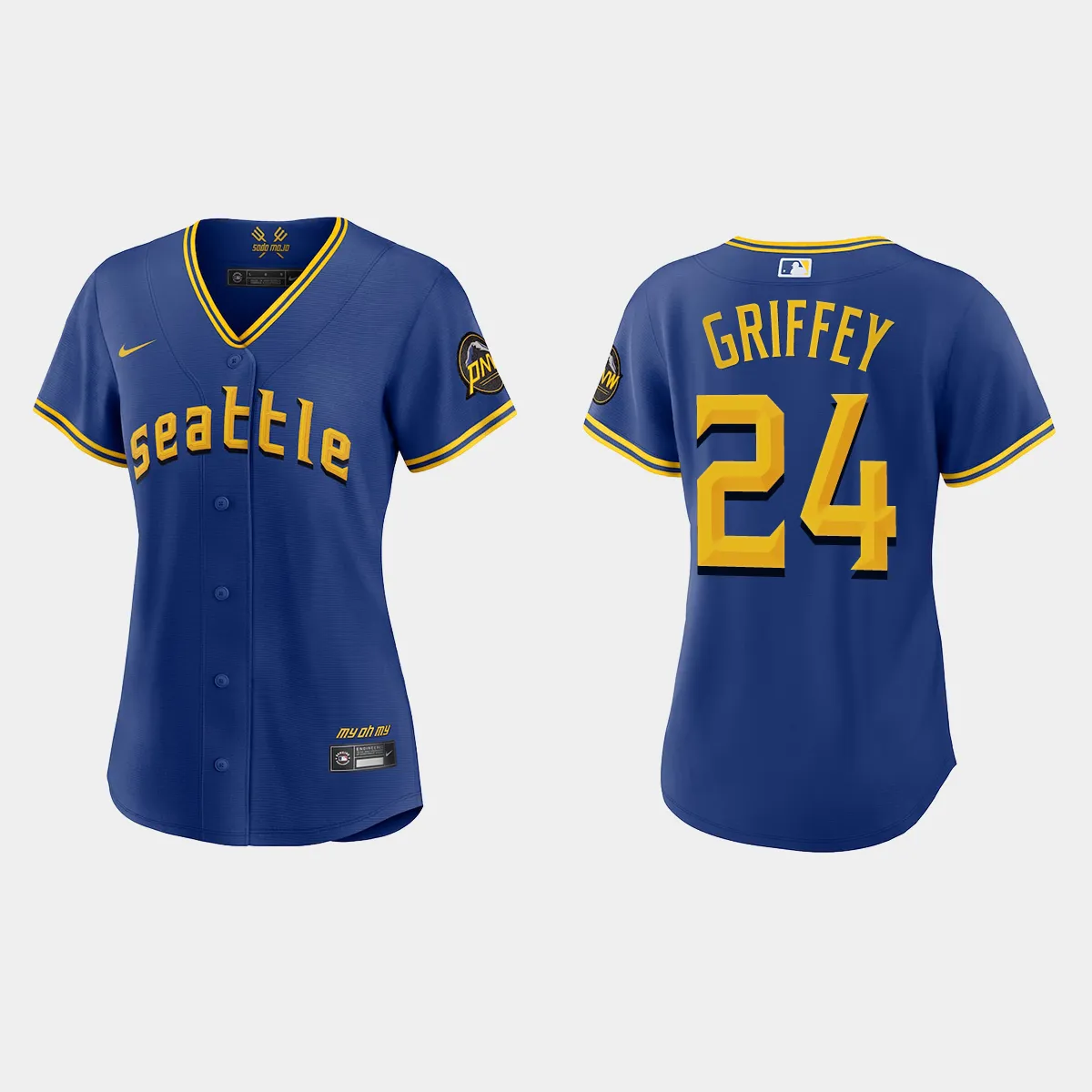 Women Seattle Mariners Ken Griffey Jr. Royal City Connect Jersey