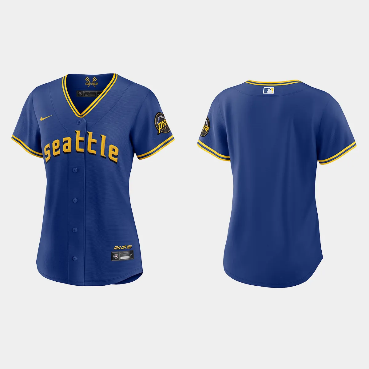 Women Seattle Mariners Royal City Connect Jersey