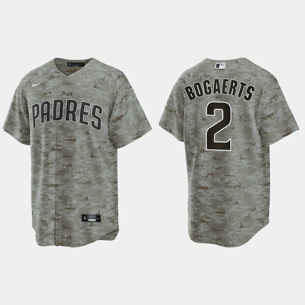 Xander Bogaerts San Diego Padres USMC Jersey - Camo