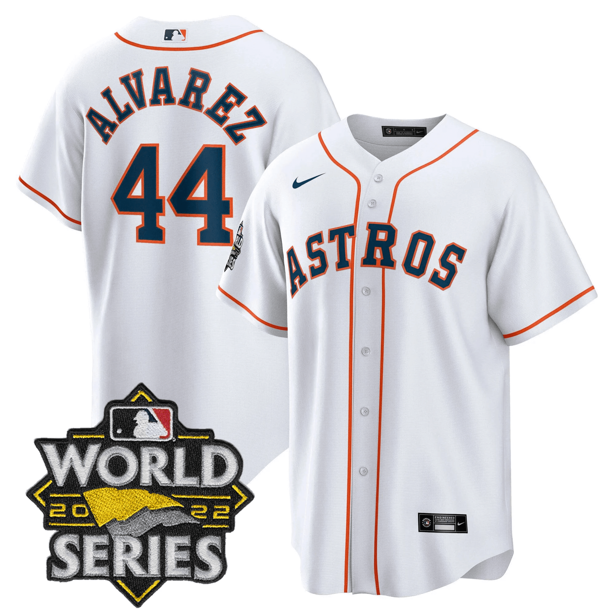 Yordan Álvarez Men's Houston Astros World Series Player Cool Home Jersey