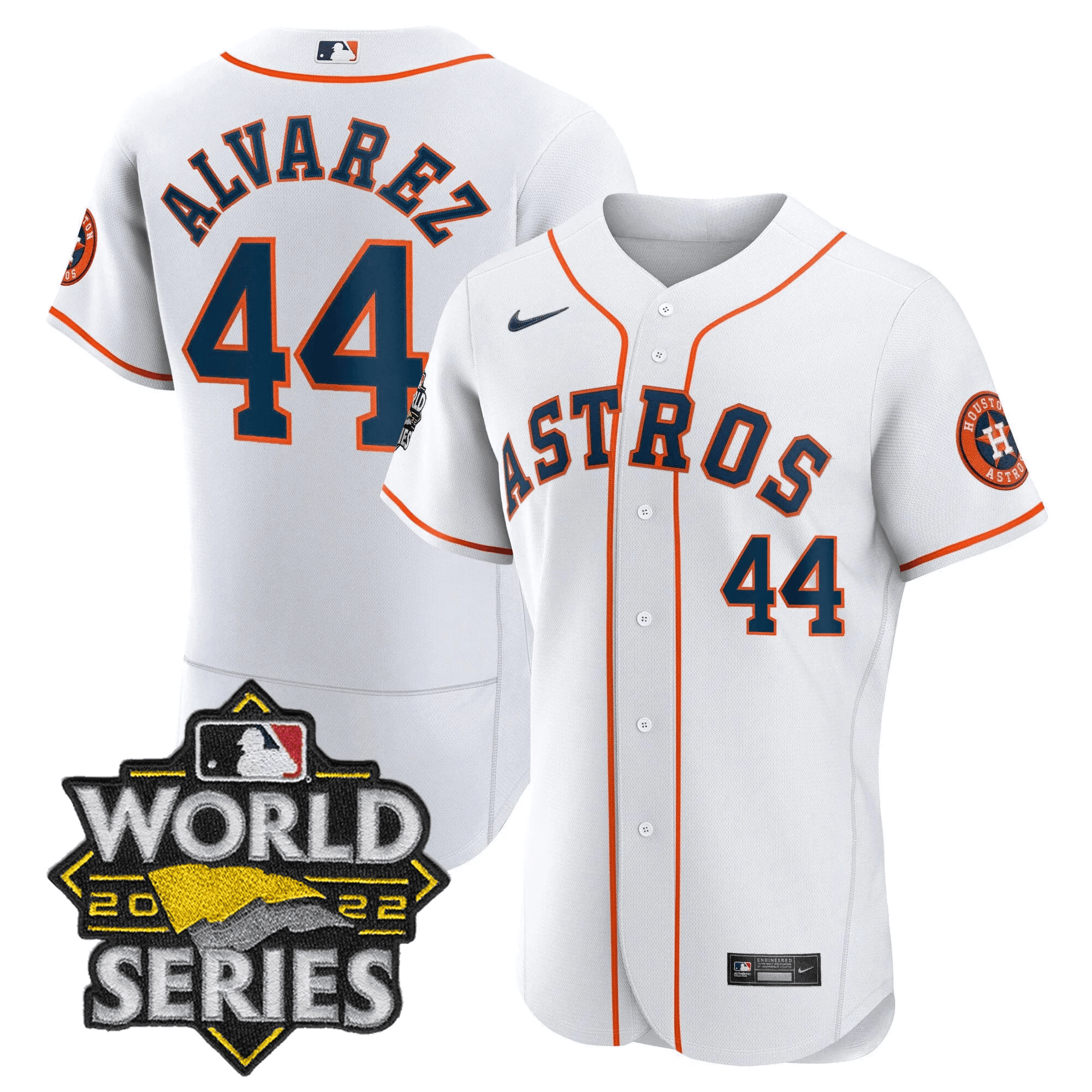 Yordan Álvarez Men's Houston Astros World Series Player Flex Home Jersey