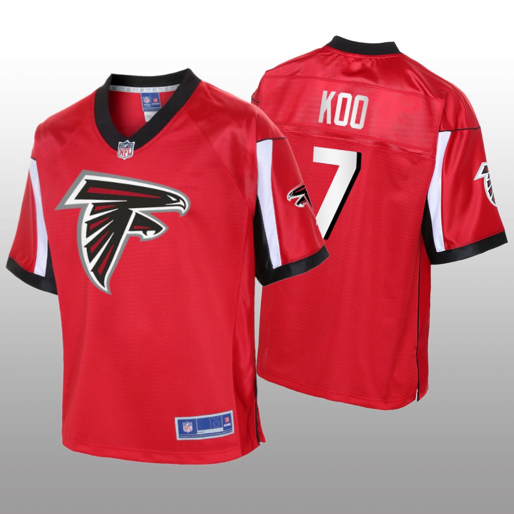 Younghoe Koo Atlanta Falcons Pro Line Red Icon Jersey