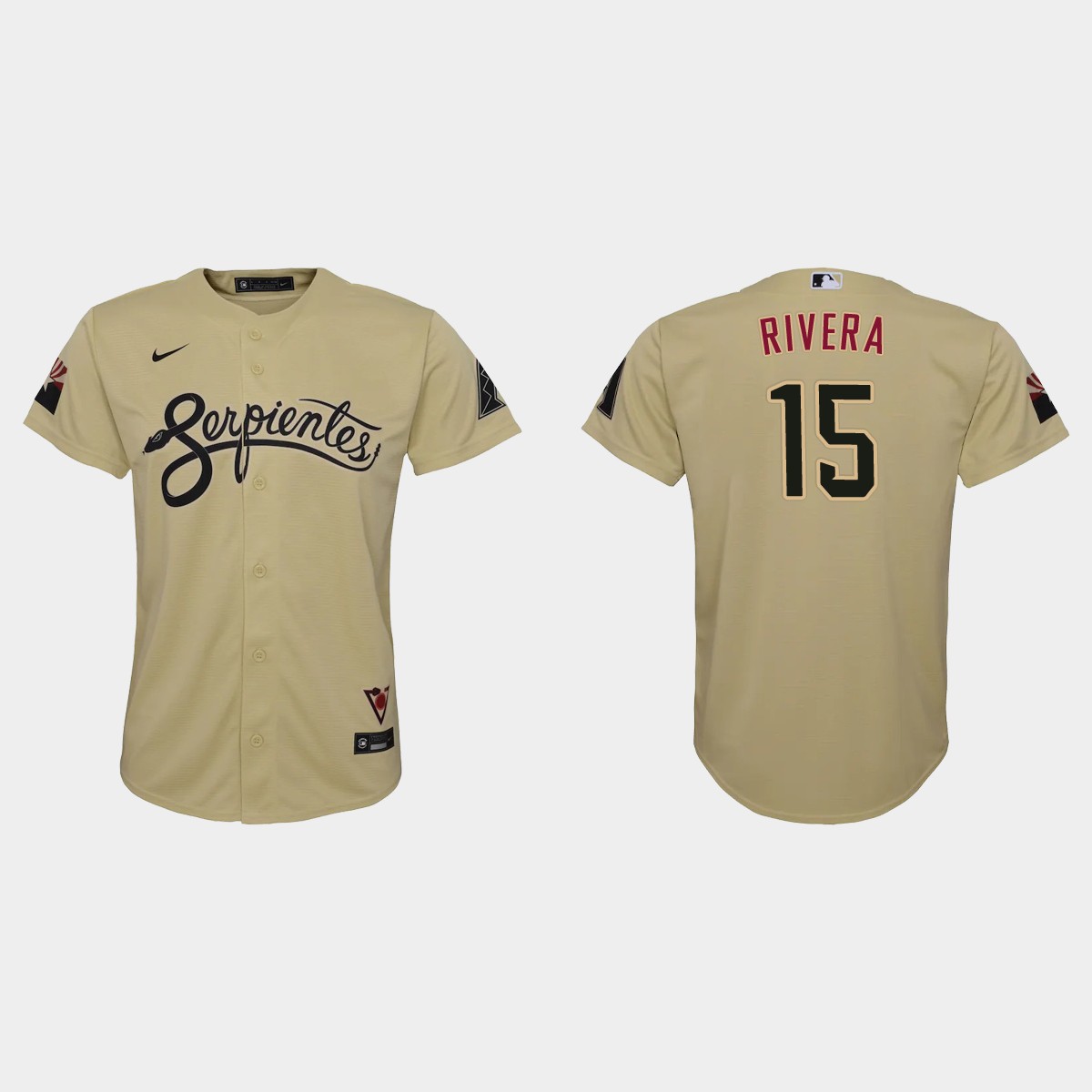 Youth Arizona Diamondbacks Emmanuel Rivera Gold City Connect Jersey