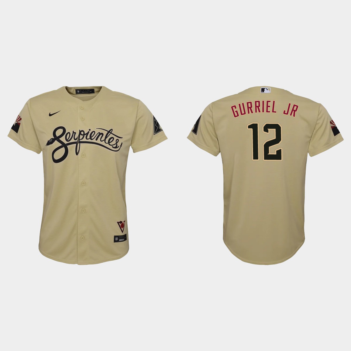 Youth Arizona Diamondbacks Lourdes Gurriel Jr. Gold City Connect Jersey