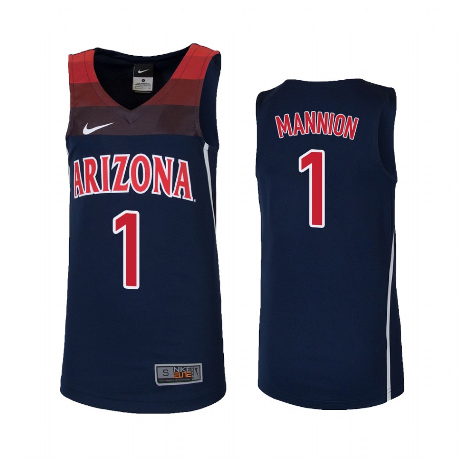 Youth Arizona Wildcats Nico Mannion Navy College Jersey