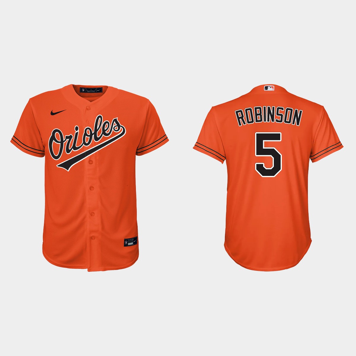 Youth Baltimore Orioles Brooks Robinson Orange Jersey