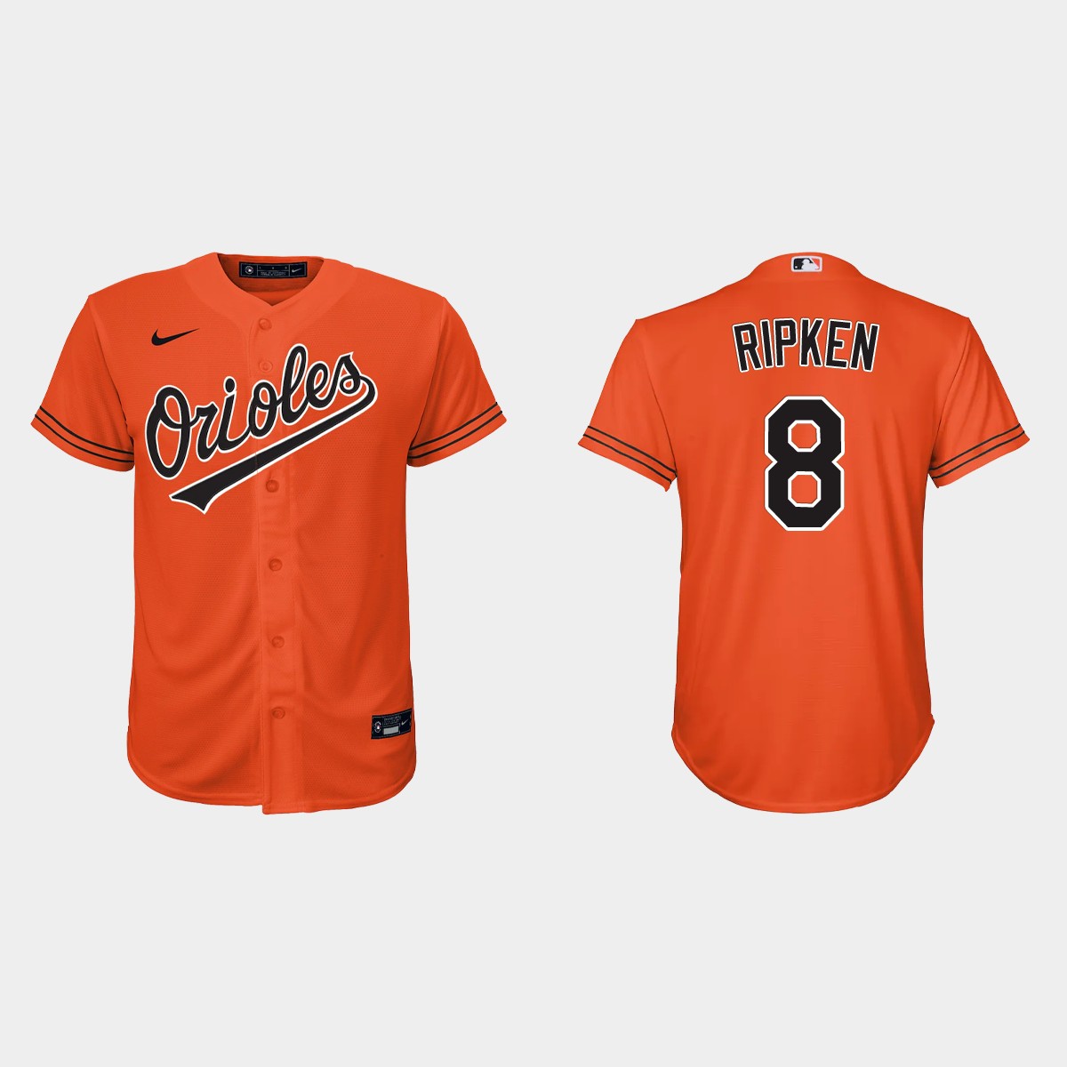 Youth Baltimore Orioles Cal Ripken Jr. Orange Jersey
