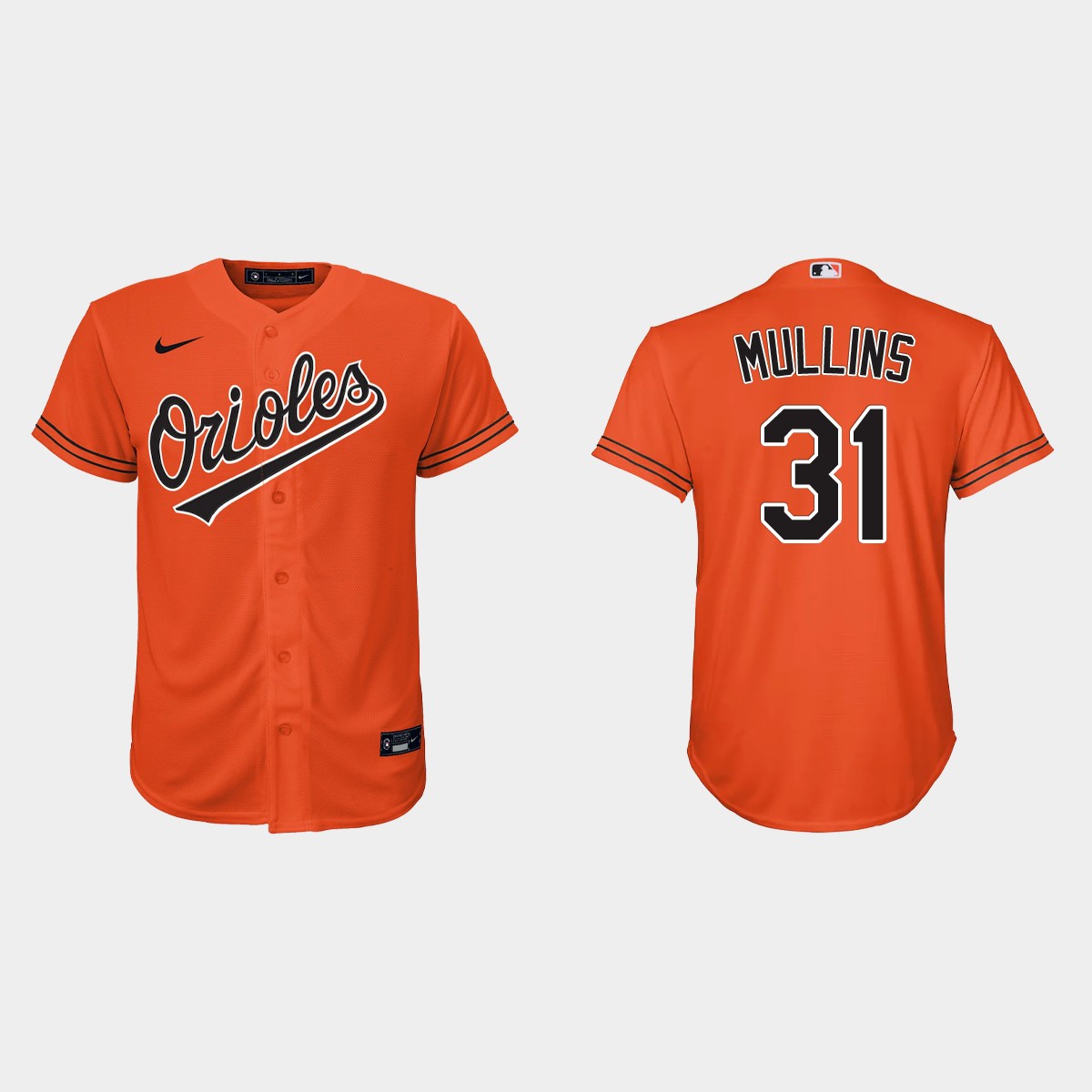 Youth Baltimore Orioles Cedric Mullins Orange Jersey