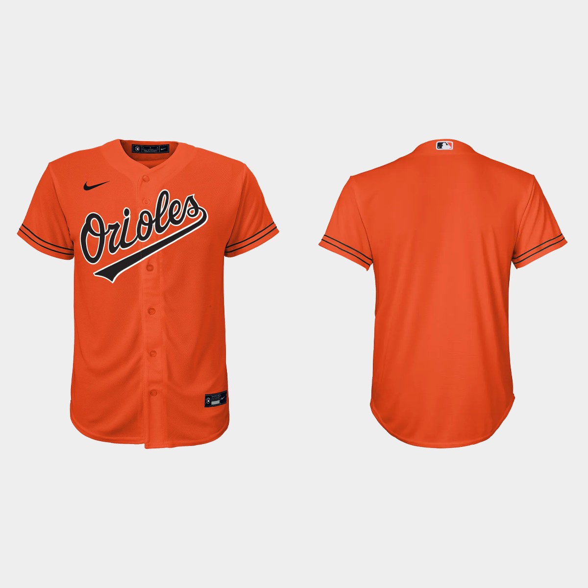 Youth Baltimore Orioles Orange Jersey