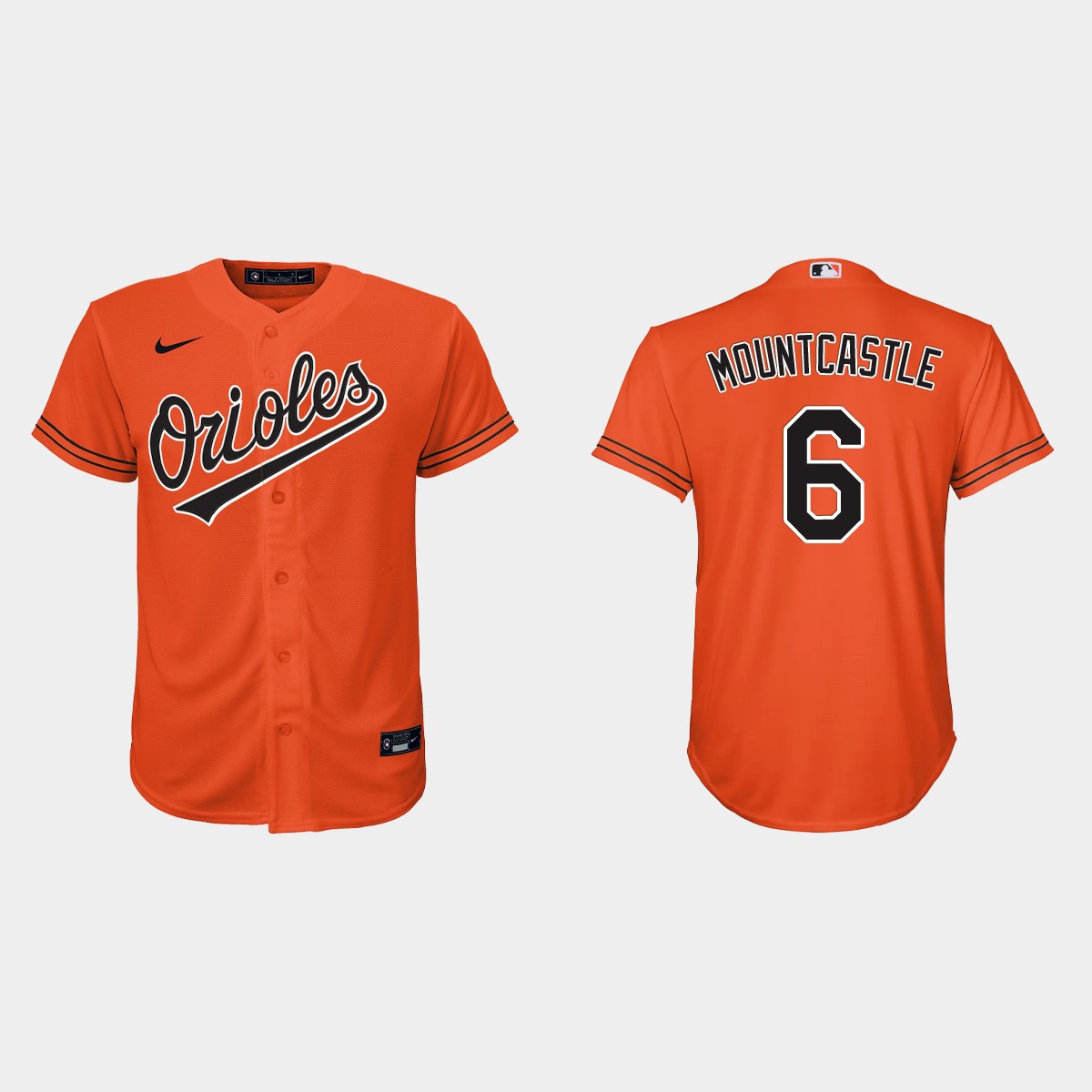 Youth Baltimore Orioles Ryan Mountcastle Orange Jersey