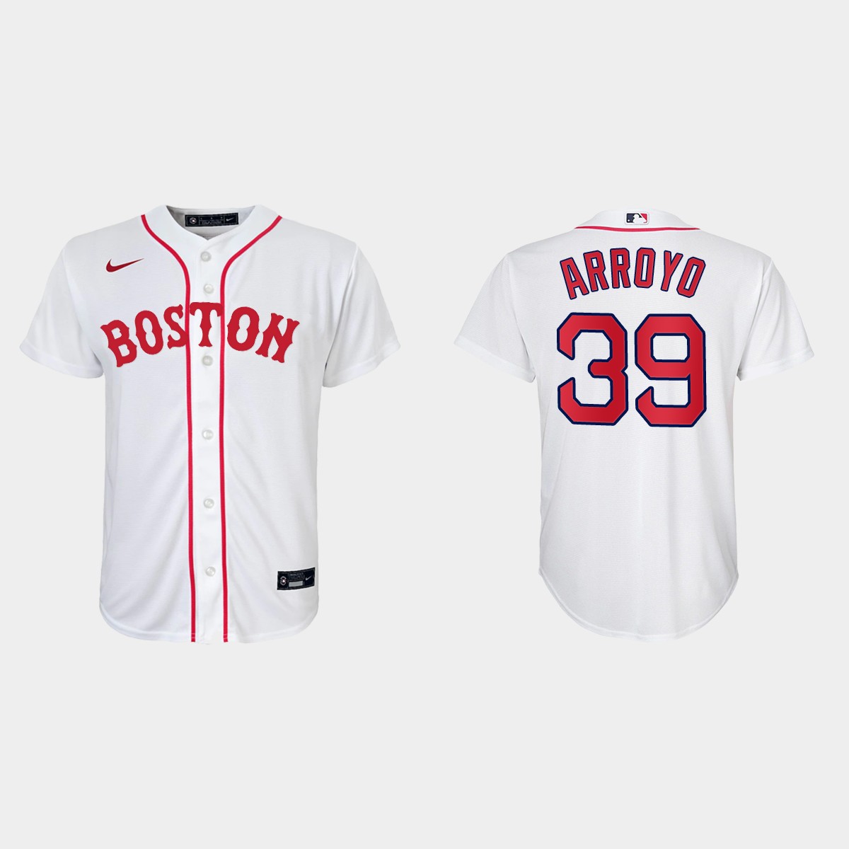 Youth Boston Red Sox #39 Christian Arroyo White Patriots' Day Jersey