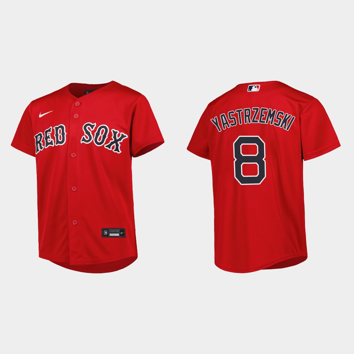 Youth Boston Red Sox Carl Yastrzemski Red Alternate Jersey